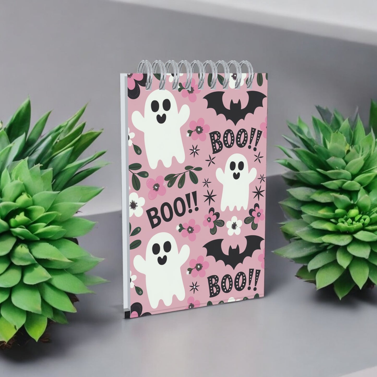 PINK GHOST NOTEPAD