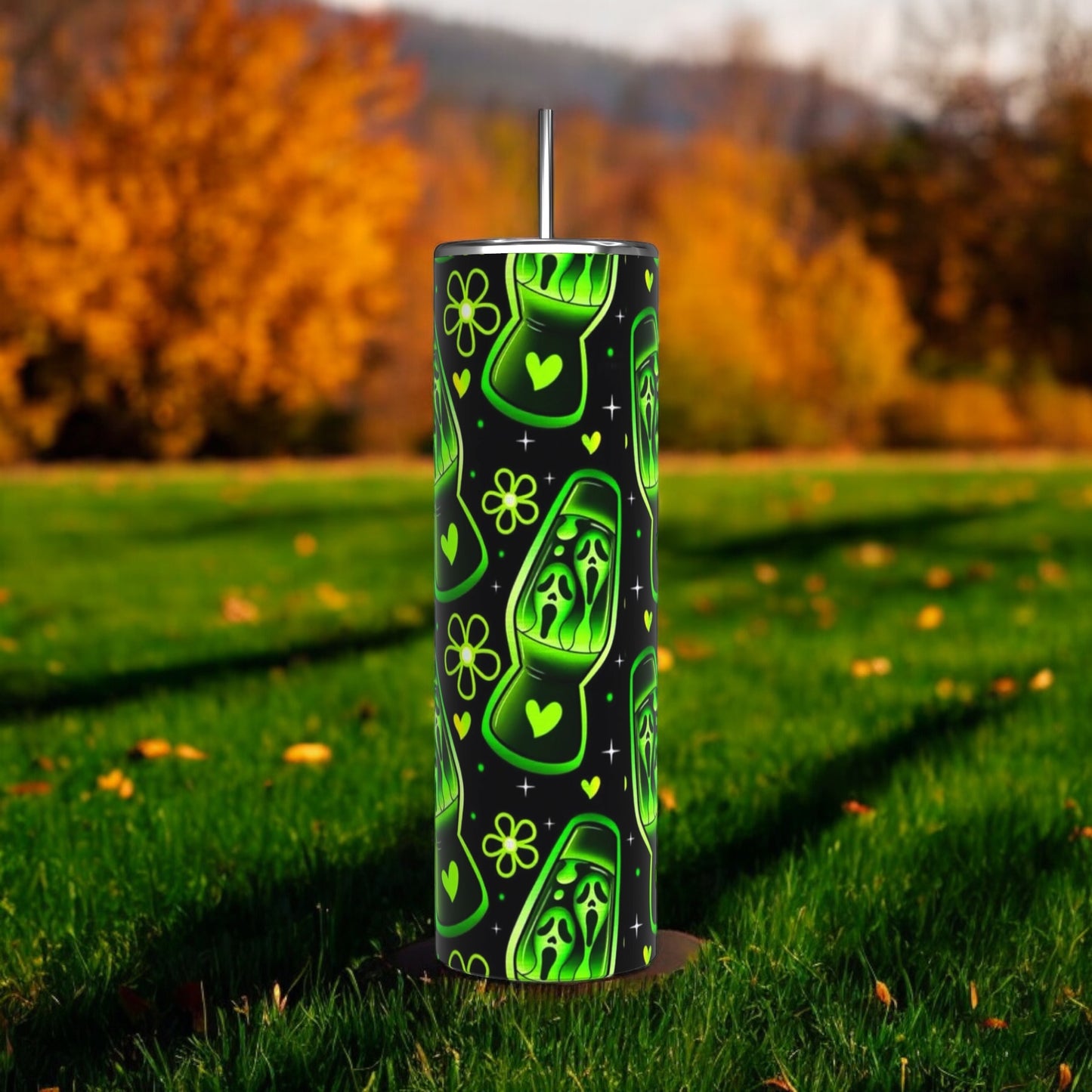 GHOSTFACE LAVA LAMP TUMBLER