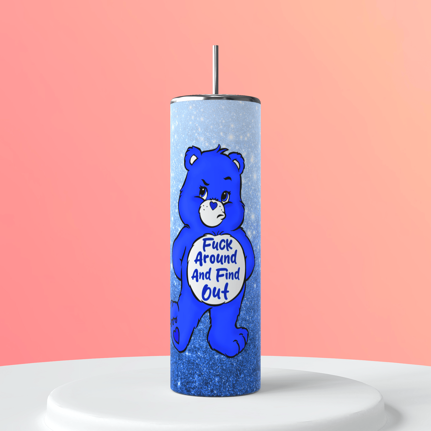 SWEAR BEAR TUMBLERS (Multiple colours)