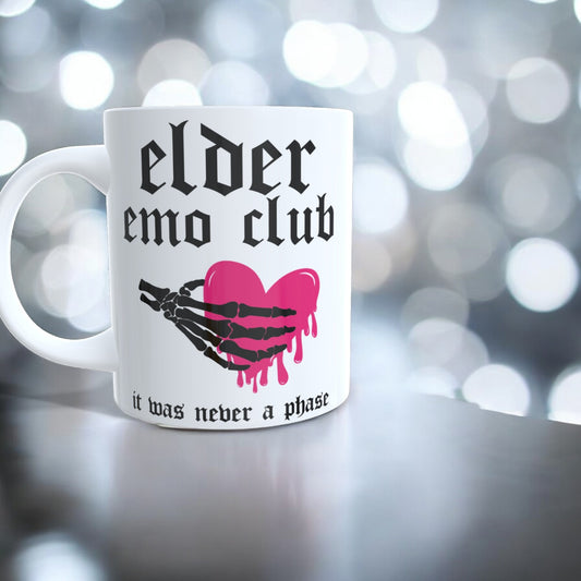 ELDER EMO CLUB MUG